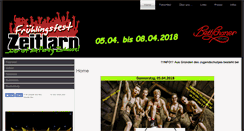 Desktop Screenshot of fruehlingsfest-zeitlarn.de