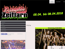 Tablet Screenshot of fruehlingsfest-zeitlarn.de